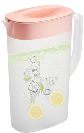 Krug 2,5L mit Deckel und Ausguss, Kunststoff (PP) BPA-frei