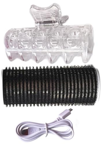 Bigoudis pour frange – Rouleaux électriques, bigoudis portables, rouleaux électriques, outils de coiffage, auto-adhésifs, portables pour cheveux moyens
