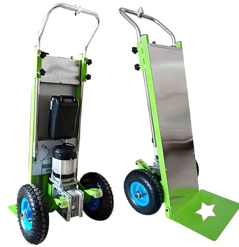 Generisch Elektrisch Sackkarre Treppensteiger, 250 Kg Tragkraft,Transportwagen FüR Schwere Treppensteiger Treppen Rauf Und Runter Für Möbellogistiklager,001