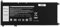 CSrose 56Wh 33YDH Batterie pour Dell Inspiron 17 7000 7786 7779 7773 7778 G3 3579 3779 G5 5587 G7 7588 15 7577 Latitude 13 3380 14 3490 15 3590 3580 99NF2 PVHT1 P72F P30E 81PF3 081PF3 P30E001