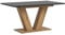 xonox.home Tisch Motion X4AE3T66 Ausziehbarer Esstisch in Artisan Nb. und grau Nb. mit Y-Fußgestell, ca. 150-190x76x90 cm