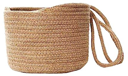 Toddmomy 1 Pièce Pot Suspendu Corde de Tissée Décorative pour Plantes Intérieur Suspension