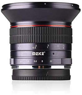 Meike MK 12 mm f/2.8 obiettivo grandangolare messa a fuoco manuale per fotocamere Panasonic Olympus Mirrorless