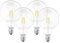LEDVANCE Smarte LED-Lampe mit Bluetooth Mesh Technologie, Filament Globe, Sockel E27, Dimmbar, Warmweiß (2700K), ersetzt Glühlampen mit 50W, steuerbar mit Alexa, Google und Apple, BT GLOBE, 4er-Pack