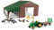 JOHN DEERE Bauernhof-Bauset Traktor, Bauernhof-Spielzeug für Kinder Traktor-Spielzeug zum Sammeln, Traktor-Spielzeug kompatibel mit Bauernhoftieren