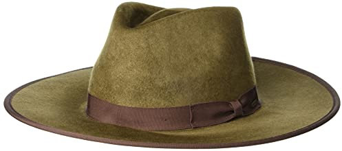 Brixton Damen Jo Rancher Filzhut, Toffee, Large