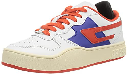 Diesel Sukiyo Sneaker Weiß Herren Low Weiß 46FR, mehrfarbig, 46 EU