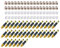 LOOTICH Exzenter Möbelverbinder-Set Exzenterbeschlag Ø14,7mm Einschraubdübel mit Abdeckrand M6x36mm und Eindrehmuttern M6 für Möbel Kabinett Schrank-Verbinder Komplett Schwarz 34 Set