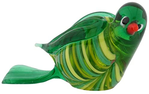 Glass Of Venice Oiseau Colombe en Verre de Murano - Vert