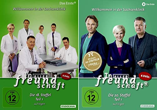 In aller Freundschaft - Die komplette Staffel 18.1 + 20.1 [12-DVD]