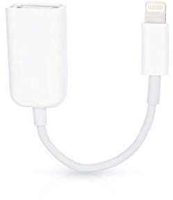 conecto Lightn-ing auf USB Kamera Adapter Weiß Kompatibel mit i-Phone,i-Pad, USB Kabel OTG Daten Sync für Kamera, Midi Keyboard, Maus, Kartenleser, USB-Ethernet-Adapter