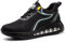Scarpe Antinfortunistiche Donna con Punta in Acciaio Scarpe da Lavoro Leggere Traspiranti Scarpe da Trekking Leggero e Confortevole 39 Blu