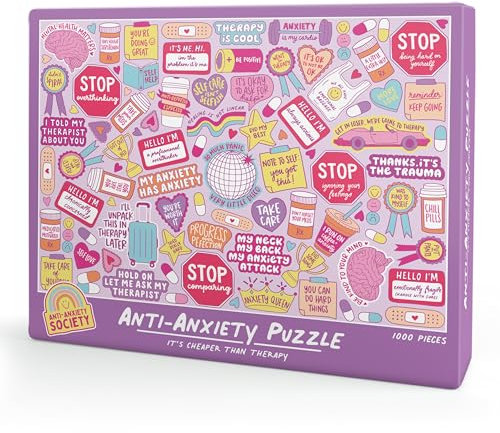 Bubblegum Stuff - Anti-Anxiety 1000 Piece Jigsaw Puzzles For Adults, Puzzles For Adults - Jigsaw Board - 1000 Pieces Puzzle