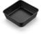 E-far 6 Inch Square Cake Pan, Nonstick Small Baking Pan with Stainless Steel Core for Brownies Lasagna Cakes, Non-toxic & Easy Clean, 2 Inch Deep (Black)