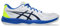 ASICS Men's Upcourt 6 Volleyball Shoes, Weiß/Midnight, 41.5 EU