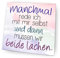 wammi Pin, Kühlschrankmagnet mit Sprüchen | Humorvoll (Humor) | Magnet | 7x7cm | 1 Stück | Kunststoff
