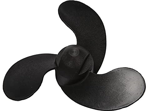 Balrbex 3 Schwarze BläTter Marine AußEnborder für Mercury// 3.5/2.5HP 47.05 Mm (Durchmesser) X 78.05 Mm (Abstand)