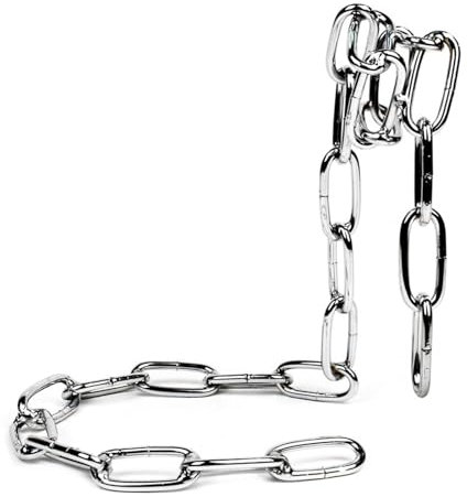 Gupcaqosjw Étagère à vin à chaîne, porte-bouteille de vin, chaîne magique, porte-bouteille de vin, porte-bouteille de vin, chaîne flottante, porte-bouteille de vin, artisanat rétro 21 x 14 x 20 cm