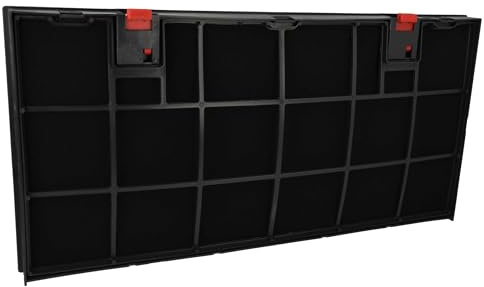 vhbw Aktivkohlefilter kompatibel mit Whirlpool AKB062AV | AKB062AV/WP, AKB062AVWP, AKB062WHWP, AKB063, AKB06205BR, AKB06205WH Dunstabzugshaube