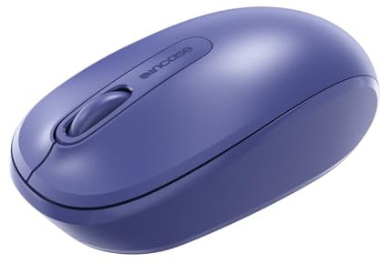 Incase Souris Mobile sans Fil 1850 – Conçue par Microsoft – Compacte, Confortable, pour droitier/gaucher, autonomie de 6 Mois, Nano-émetteur-récepteur, Fonctionne avec Mac/Windows 8/10/11 – Violet