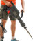 Electric Jack Hammer Portable 1700W Electric Garden Tree Excavator Handheld Trencher Excavator Machine Engine Hole Digger Powered Planting Shovel Rock Drilling Machine for Garden and Farm