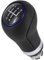 Recambo Schaltknauf 5 Gang passend für VW Golf IV, Typ 1J, 1997-2006, Plug & Play, Auto Schalthebel, schwarz - blau