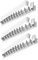 DONFAMDS 3pcs Self Adhesive Cable Clips Set Slots Cord Organizers for Data USB and Network Cables Durable and Multi Functional