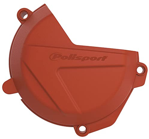 POLISPORT 8462500002 Clutch Lid Protector Made of Impact Resistant Polyamide Compatible with KTM Motorcycles in Orange