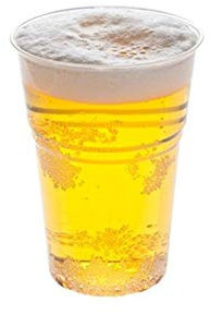 Kpack 1000 Bicchieri in PLASTICA Trasparente MONOUSO 250CC 0,25 Litri