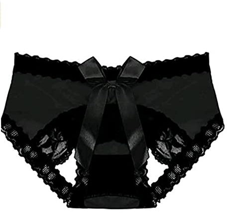 Suitray Damen Sexy Unterwäsche Frauen Erotisch Zurück öffnen Krawatte Slip Briefs String Unterhose Nachtwäsche Nachthemd Sleepwear Nachthemden