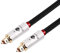 BOAACOUSTIC JIB Cavo Toslink Audiofilo 5m - HIFI Fibra Ottica per Soundbar, XBO/PS (TOSLINK su TOSLINK, S/PDIF Digitale, Intrecciato in Nylon)