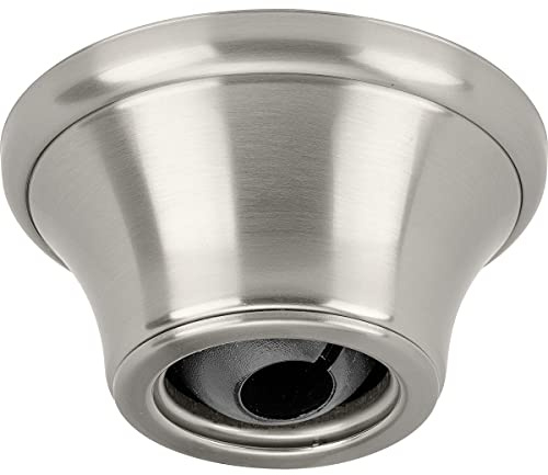 Progress Lighting Ceiling Fan Canopy for Air Pro Ceiling Fans, Ceiling Fan Accessory Compatible with Sloped Ceilings, Steel Construction, Brushed Nickel