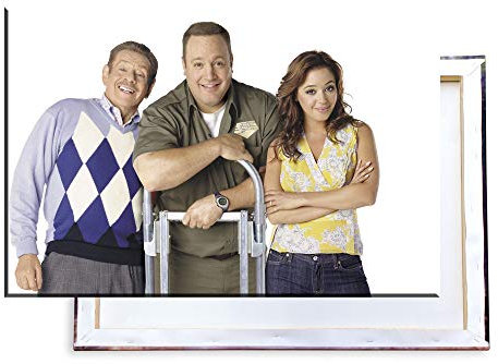 Unified Distribution King of Queens - 120x80 cm Kunstdruck auf Leinwand • erstklassige Druckqualität • Dekoration • Wandbild
