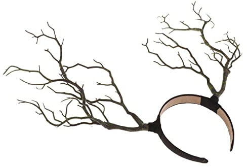 Sharplace Bandeau Serre-tête Corne de Bandeau Cerf Bandeau Chapeau de pour Pâques Halloween s d'enfants, vert