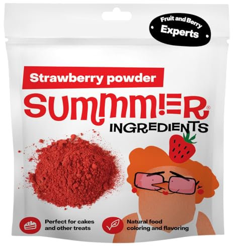 SUMMMER Poudre de Fraises Lyophilisées (50g)