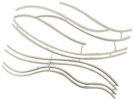 Stanzschablone für Scrapbooking, Bastelarbeiten, Bogenkante, Metall, DIY, Scrapbooking, Prägung, Papier, Karten, Bastelschablone – Silber