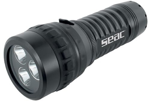 SEAC SZ 5000, Tauchlampe die Sich durch eine hohe Leuchtkraft von bis zu 4200 Lumen auszeichne