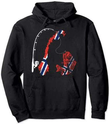 Norwegen Angeltour Fishing Trip Angeln in Norwegen Pullover Hoodie
