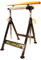 WELDINGER Multifunktions-Arbeitsbock höhenverstellbar drehbar Rollenbock V-Rollenbock Montagebock