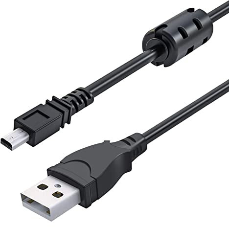 Câble USB de rechange pour appareil photo Nikon UC-E6, UC-E16, UC-E17, UC-E23 - Câble USB de recharge pour Nikon SLR DSLR D3300 D750 D5300 D7200 D3200 & Coolpix L340 L32 A10 S S3700 S6500 S6500 3500