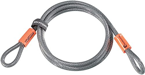 JZX Kryptonite loop cable Krypto Flex 213cmx10mm, grey
