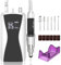 Kredioo Professional Electric Nail Files 35000RPM Portable Nail Drill for Gel Nail Acrylic Nails, Rechargeable E File Kit Manicure and Pedicure Set with Pause Button, 36W, Black