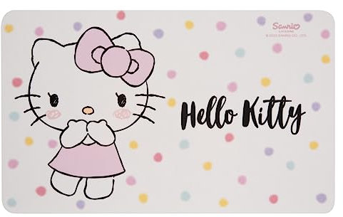 United Labels Hello Kitty Brettchen -Konfetti - Frühstücksbrettchen Schneidebrettchen aus Resopal