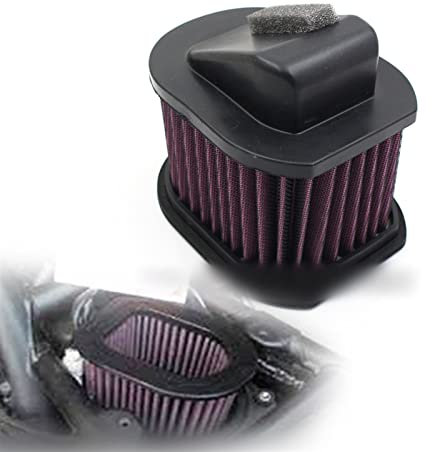 TXCJNIU Accessori per K&awasaki Z800 Z750 Z1000 ZR800 ZR7/ZR7S ZR750/Z750S/Z750R ABS Moto Filtro Aria