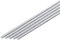 sourcing map 20Pcs 1/8(3mm) Dia Round Aluminum Rod, 4(102mm) Long 6061 Aluminum Round Rod Solid Lathe Bar Stock for Industry Construction DIY Crafts