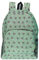 ECO CHIC Lightweight Foldable Water Resistant Backpack Rucksack Folds into Pouch for Storage (Monkeys Green)