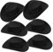 DIYEAH 50 Stück Puppenhaus-cowboy-hut Cowboyhut-ballon Geburtstagsmützen Für Cowboyhut Cowboyhüte Mini-zubehör Holzige Puppe Sombrero-partyhüte Kinderhüte Kappe Black