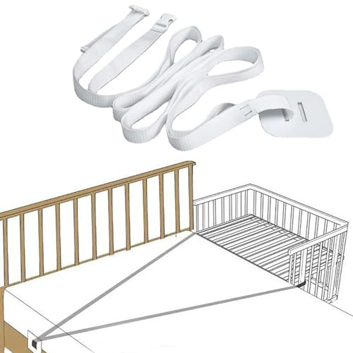 600 cm Fester Gurt für Babybett Beistellbett Befestigung Zubehör zum Andocken an das Erwachsenenbett Befestigungssysteme Multifunktionaler Babygurt