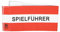 B+D Spielführer Klett Armbinde (ROT/Weiss)