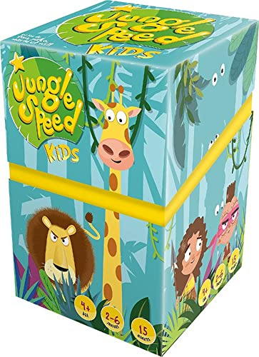 Zygomatic Jungle Speed Kids, Juego de Mesa de Acción y Reflejos para Niños | A Partir de 4 Años, De 2 a 6 Jugadores, 15 Minutos por Partida, Español